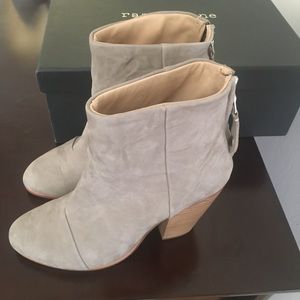 Rag and Bone Grey Booties- new with box